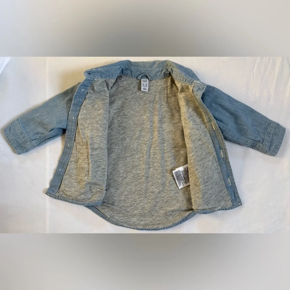 Baby GAP Baby Boys Denim Shirt - Picture 3 of 7